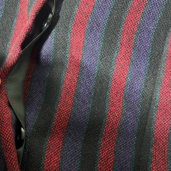 Branigan Weavers Ireland 100% wool plaid Coat Zip Button Womens 2XL ? Jacket - Picture 4 of 10